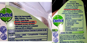 ‘ডেটলে নষ্ট হবে করোনাভাইরাস’, এর সত্যতা কতটা? নিজেই জানাল সংস্থা