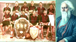 শিল্ড জয়ের ১০৯ বছর, মোহনবাগান ক্লাব এবং রবি ঠাকুর